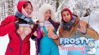 Club Sweethearts - Vivi - Cristafeer Robien - Kate Rose - Brunette Teen Doggystyle and Blowjob in the Snow / 15.02.2026