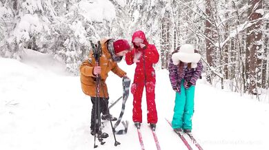 Club Sweethearts - Vivi - Cristafeer Robien - Kate Rose - Brunette Teen Doggystyle and Blowjob in the Snow / 15.02.2026