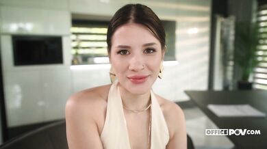 Office POV - Sophie Weber - Office petite babe Sophie Weber gets nailed safely / 05.01.2026