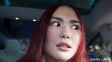Brazzers - Elias Cash - Ace Hardz - Cyber Doll - Road Rage Fantasy: Couple Fucks in Car After Argument / 26.12.2025