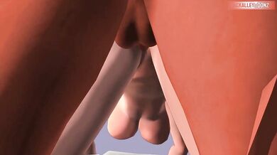 Adult Time Animation - Big Cock and Big Tits in Interracial / 14.11.2025