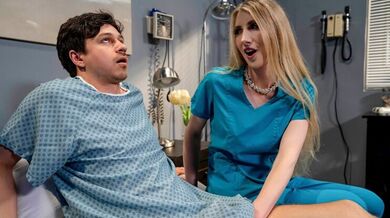 Trans Sensual - Janelle Fennec - Dakota Wonders - Nurse Uniform Blowjob and Ass Licking / 10.10.2025
