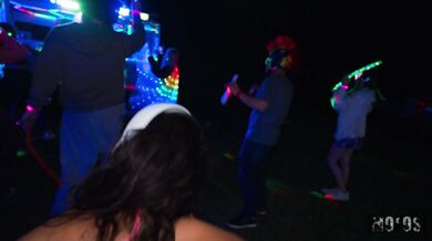 MOFOS - Lucas Frost - Lux La Fox - Reverse Cowgirl Action in Silent Disco / 05.10.2025