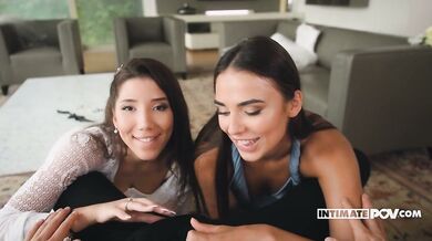 intimatePOV - Milan Cheek - Layla Scarlett - Wedding Threesome with Two Sexy Girls / 12.09.2025